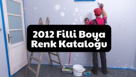2012 Filli Boya Renk Kataloğu