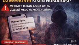 02169981919 Kimin Numarası