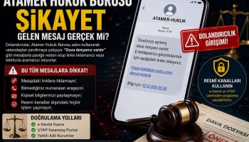 Atamer Hukuk Bürosu Şikayet